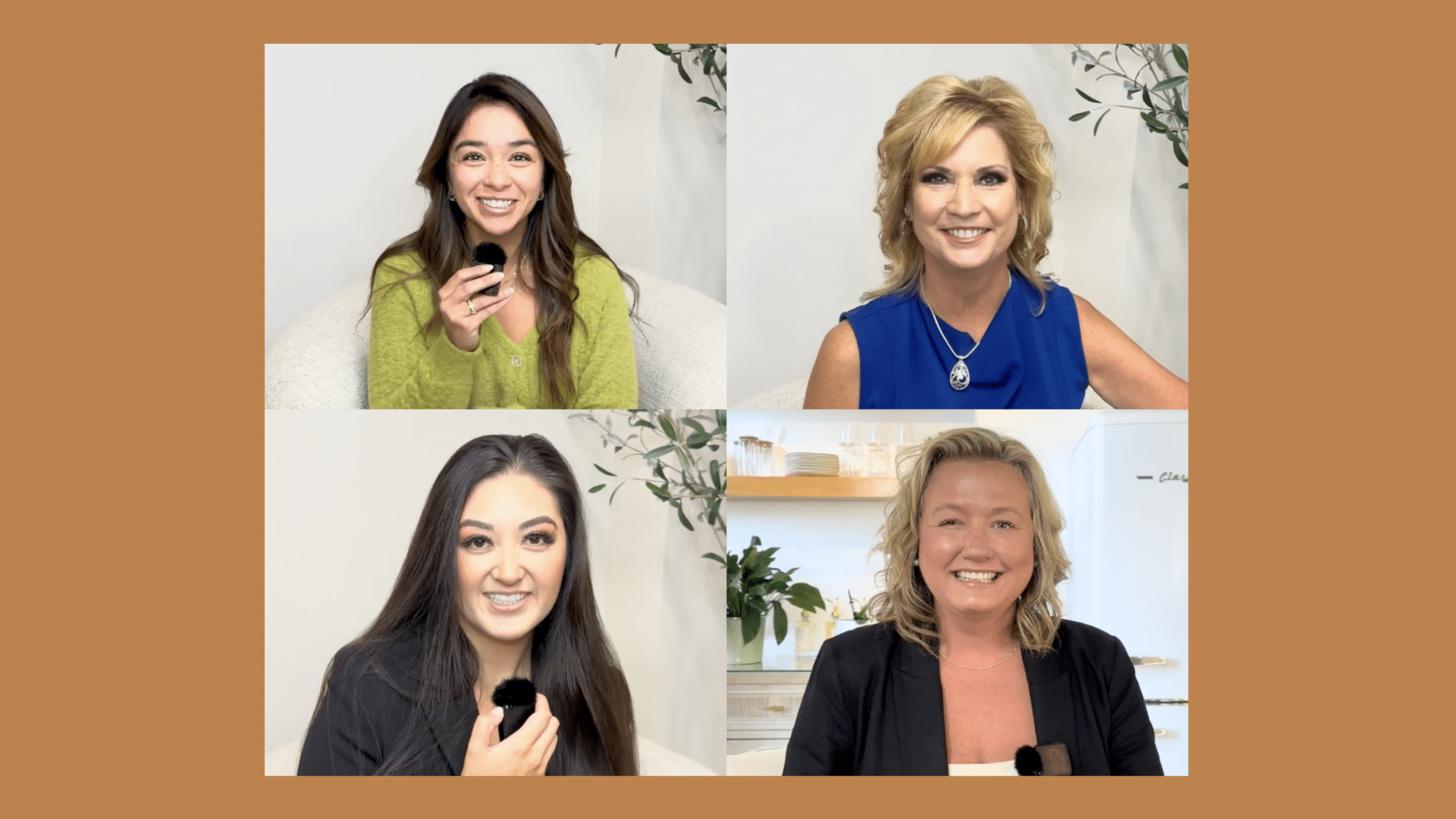 Women CEO leaders being interviewed for SHE-E-O campaign